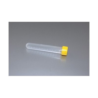 Centrifuge tube 13 ml, round, short - Probówki wirownicze 14ml okrągłodenne (PP), niskie, sterylne, 800 szt.