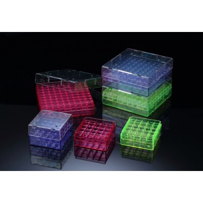 Cryo Box, PC 3 colors, 9x9 (81holes), SPL - Pudełka na krioprobówki, 3 kolory, 81 miejsc, 10 szt.