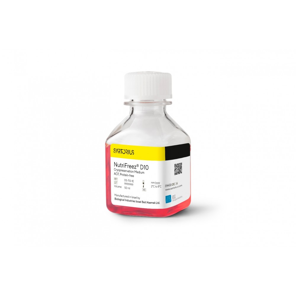 NutriFreez™ D10 Cryopreservation Medium - Roztwór do mrożenia komórek, cGMP, 50 ml